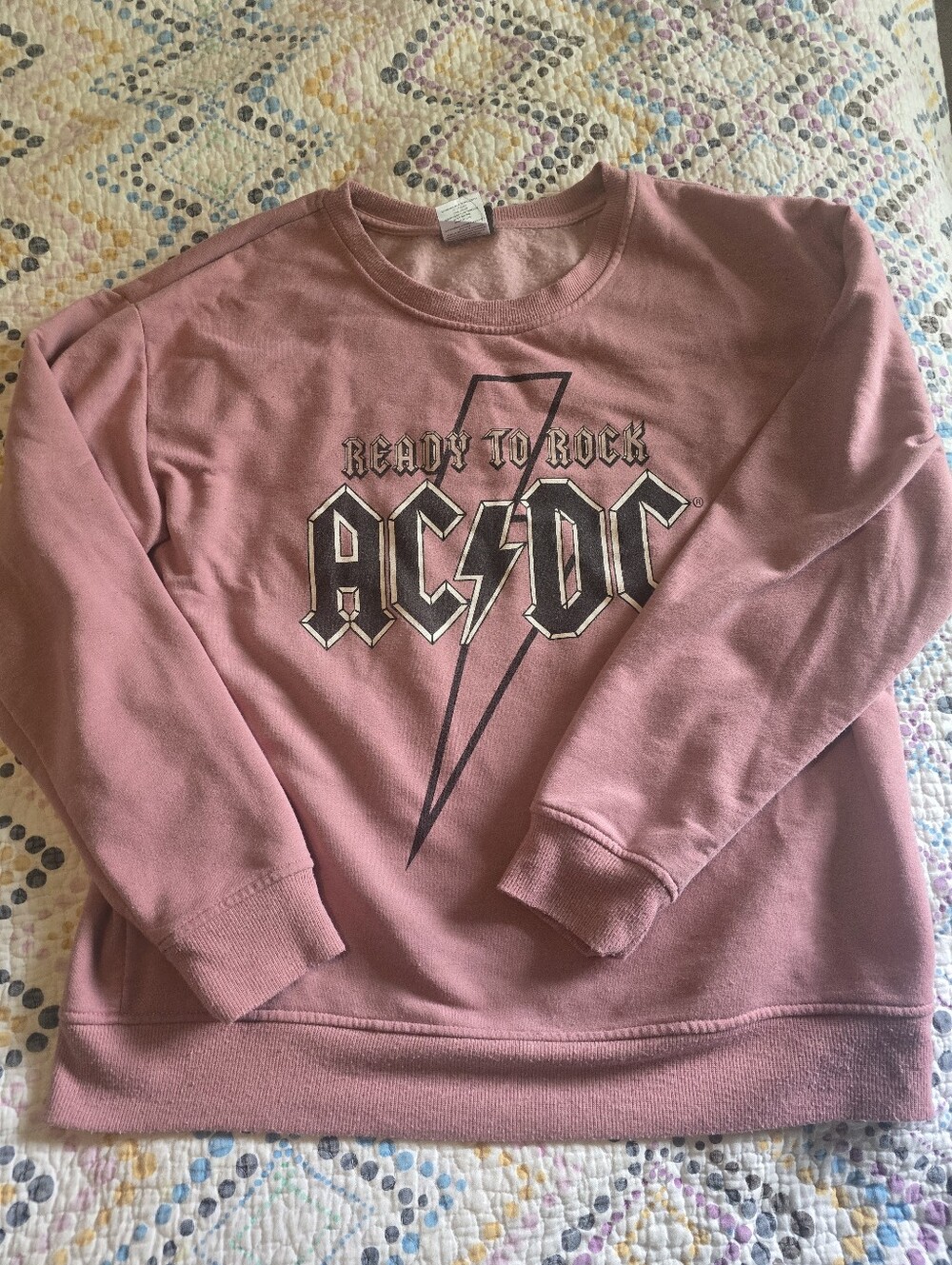 AC/DC Ready To Rock Crewneck